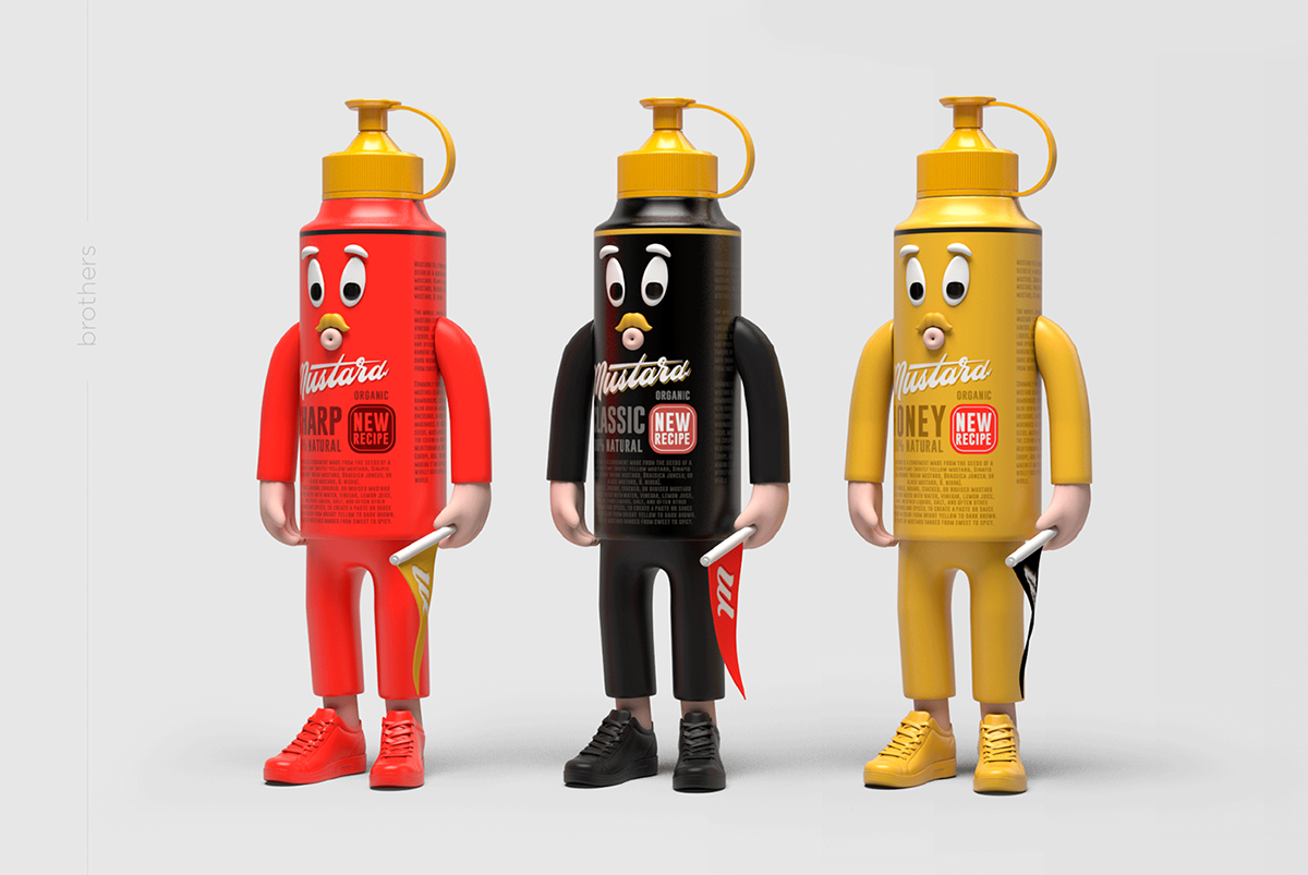 Mustard 芥末品牌形象包裝設計
