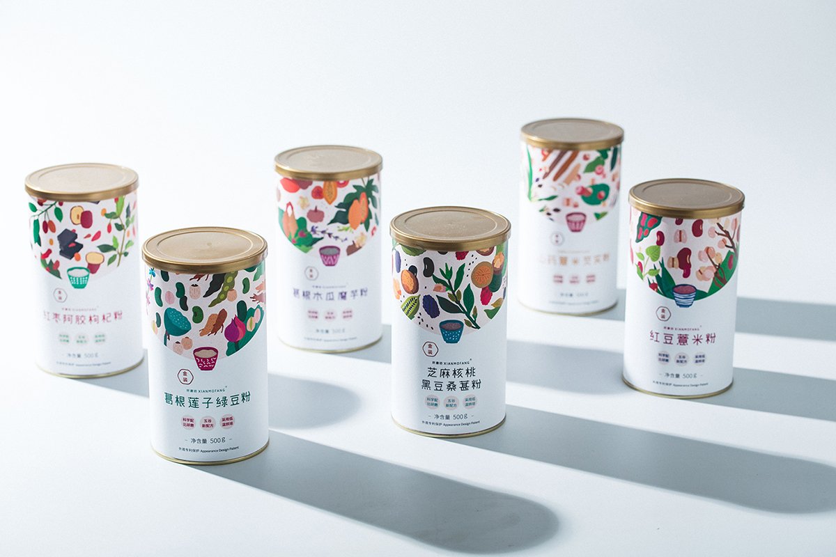 深圳品牌設(shè)計(jì)  深圳品牌策劃  纖磨五谷粉品牌形象包裝設(shè)計(jì)  包裝設(shè)計(jì)