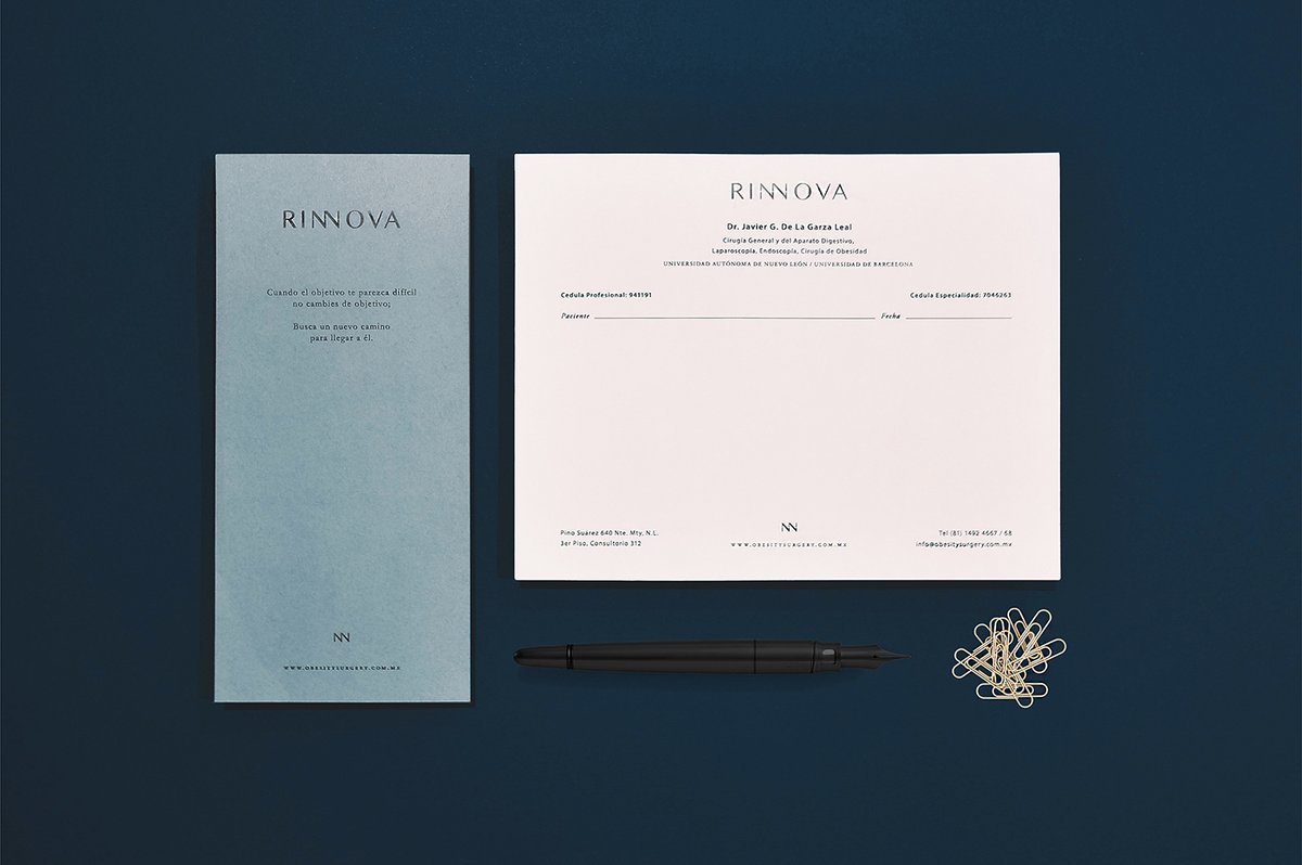 RINNOVA醫療康復中心品牌形象設計欣賞,品牌設計，醫藥品牌設計，醫療中心品牌設計，品牌形象設計，深圳品牌設計