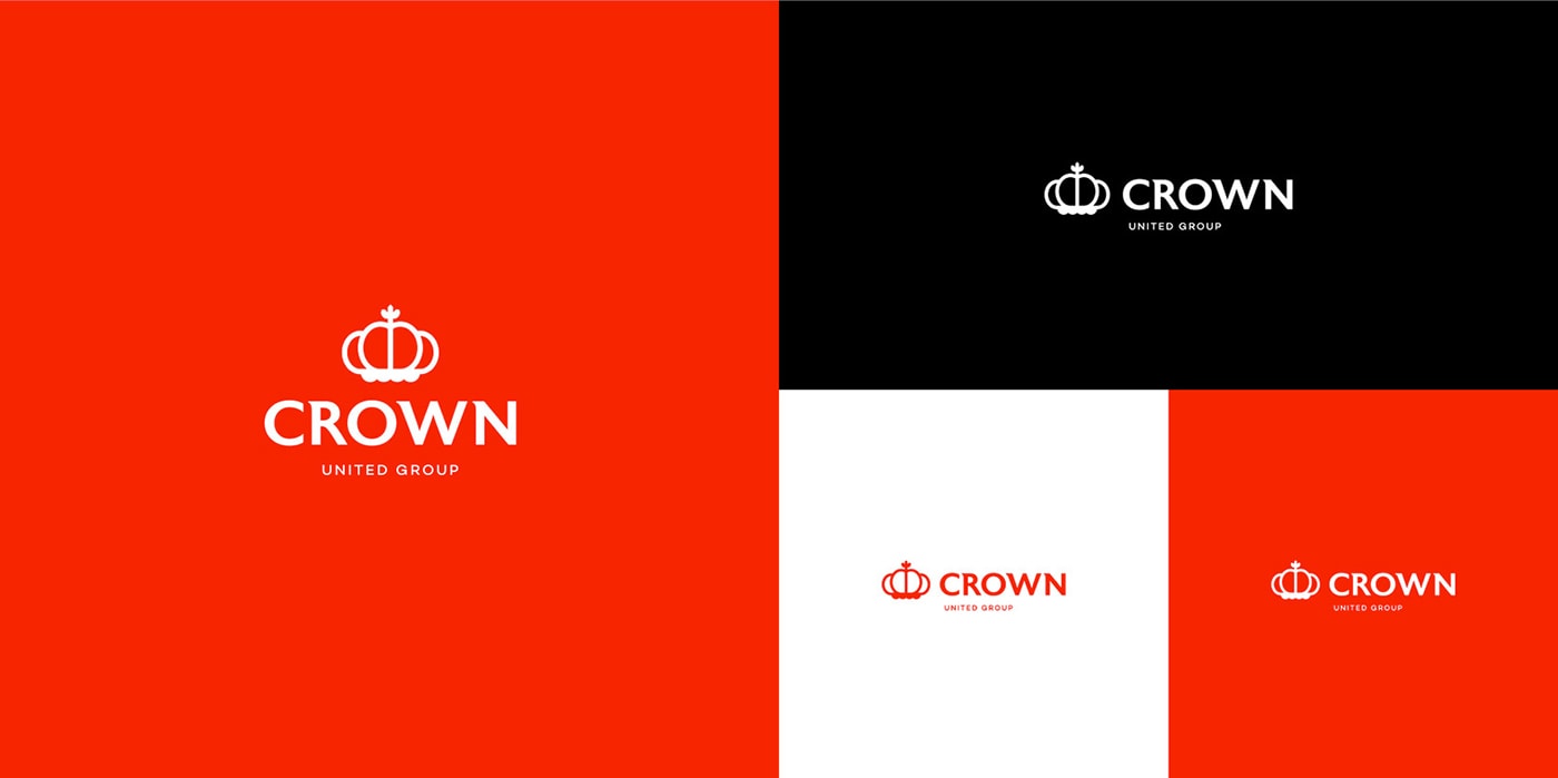 CROWN企業品牌定位策劃——現代科技化建筑品牌設計，建筑品牌設計，企業形象設計，品牌策劃，深圳品牌設計，左右格局