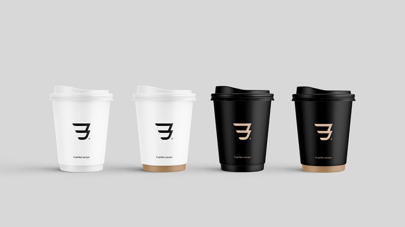 THIRRD 時尚咖啡店品牌設計——創(chuàng)意品牌定位策劃，時尚餐飲品牌設計，品牌定位策劃，深圳品牌設計，左右格局