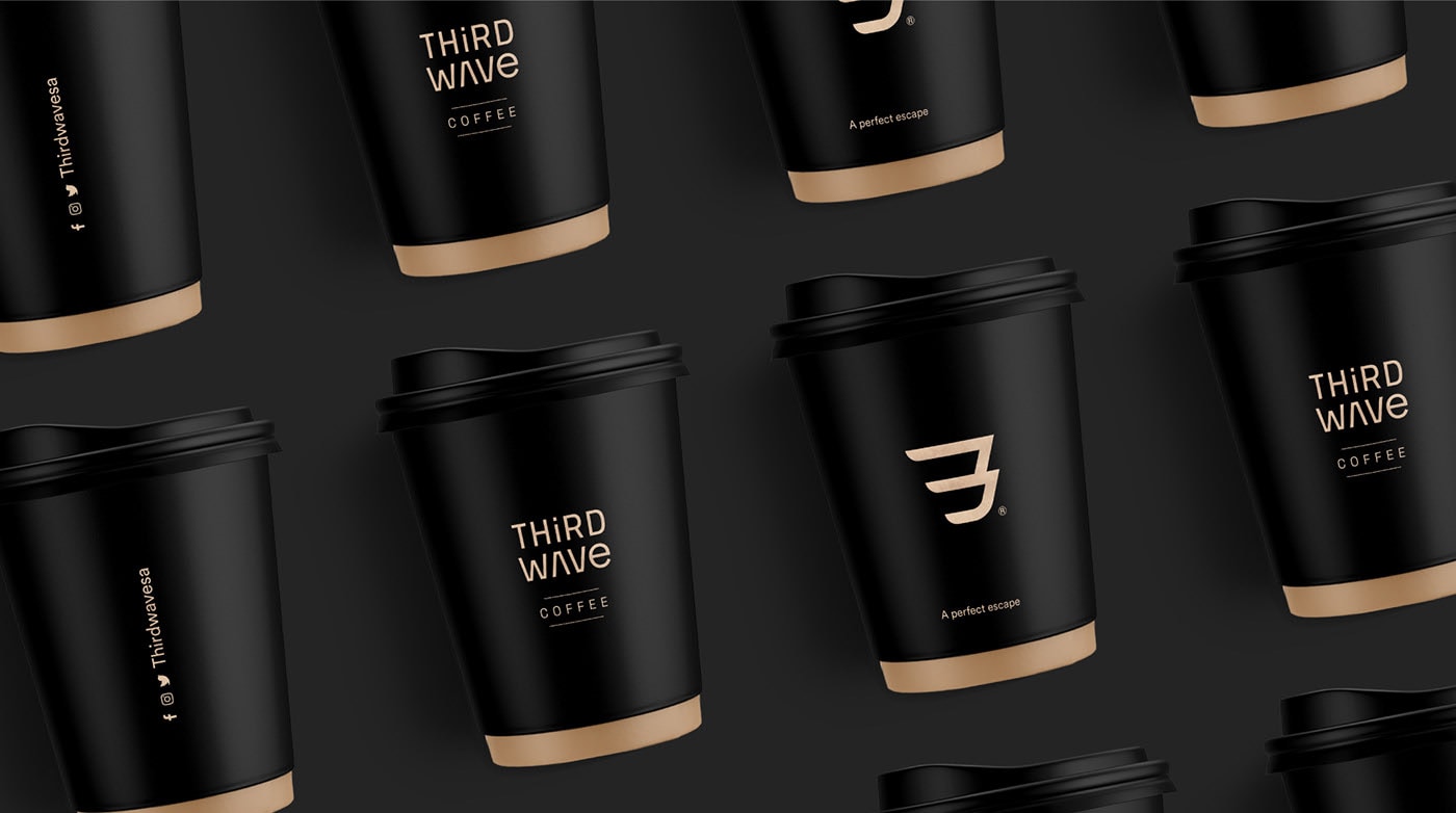 THIRRD 時尚咖啡店品牌設計——創(chuàng)意品牌定位策劃，時尚餐飲品牌設計，品牌定位策劃，深圳品牌設計，左右格局