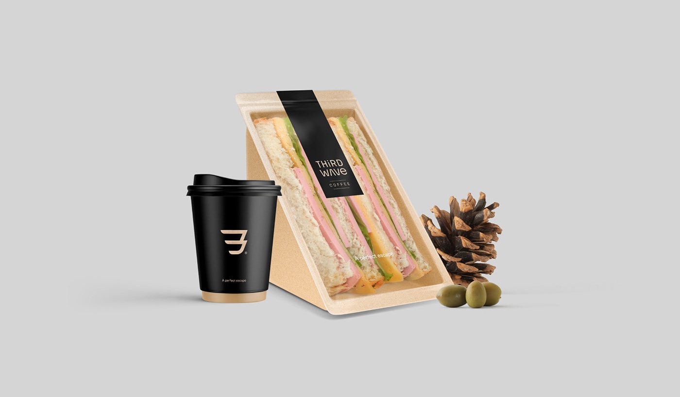 THIRRD 時尚咖啡店品牌設計——創(chuàng)意品牌定位策劃，時尚餐飲品牌設計，品牌定位策劃，深圳品牌設計，左右格局