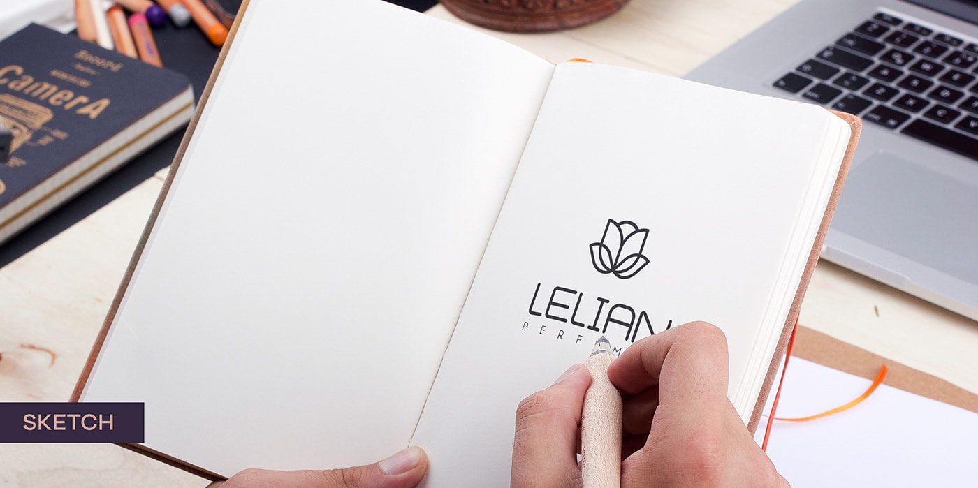 簡約精致 LELIAN 香水奢侈品品牌設(shè)計案例，香水品牌設(shè)計，化妝品品牌設(shè)計，深圳品牌設(shè)計，左右格局